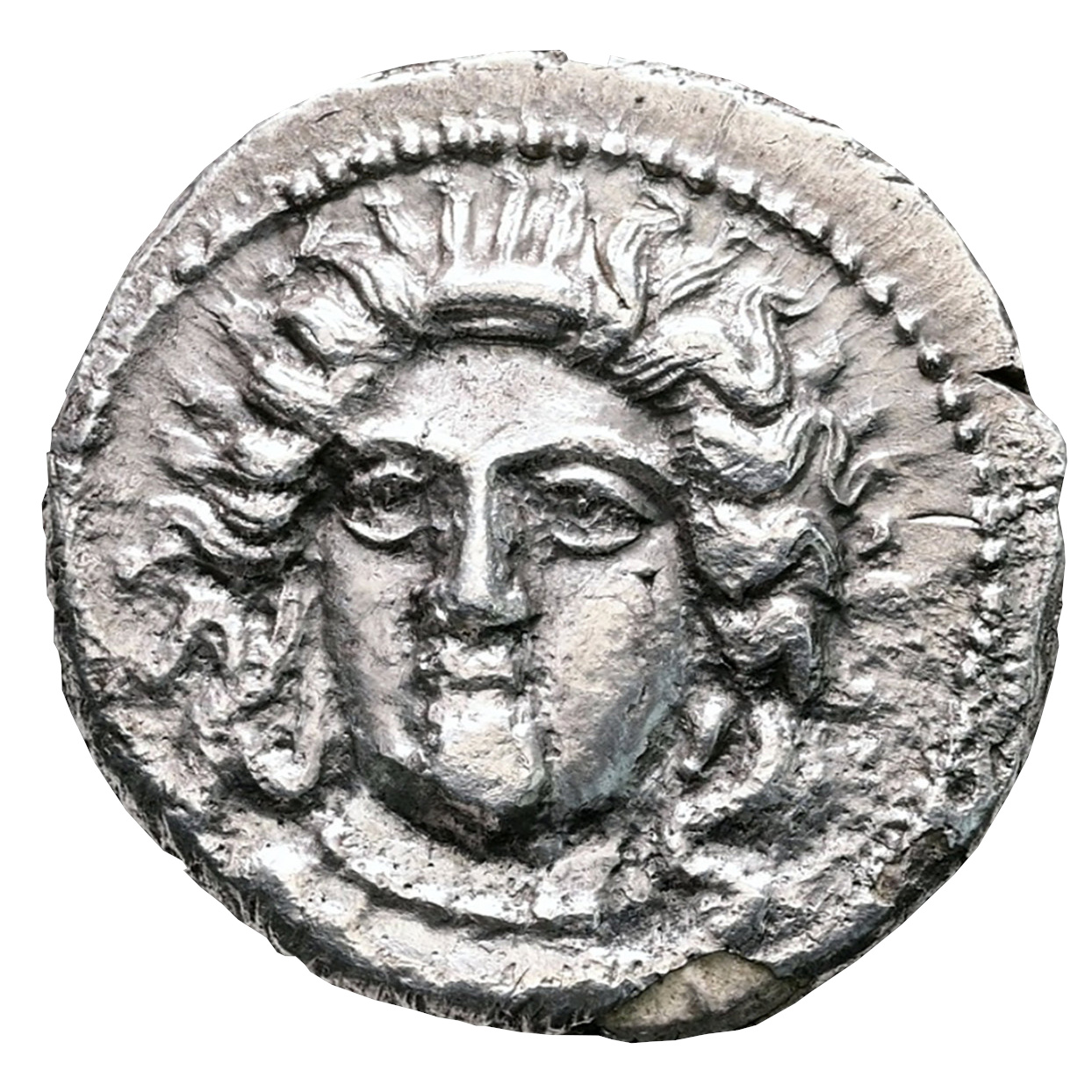 Obverse of coin related to Pharnabazus Stater