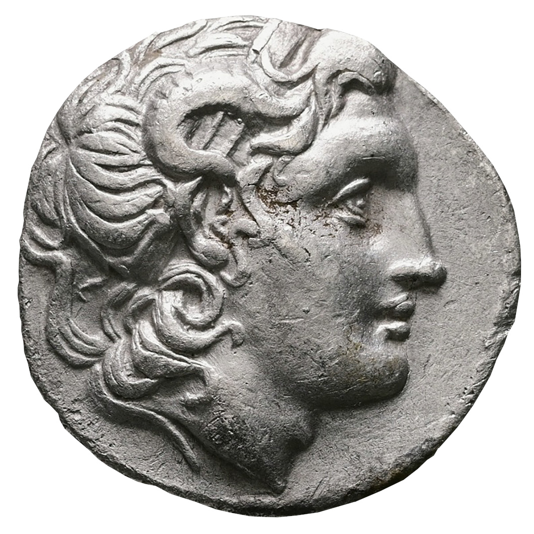 Obverse of coin related to The Tetradrachm of Lysimachos