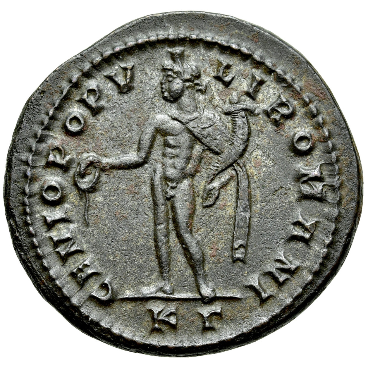 Reverse of coin related to Diocletian Follis